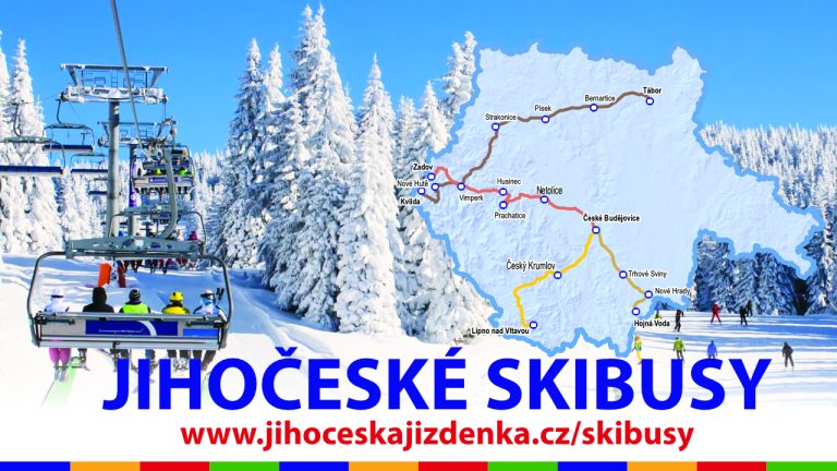 Jihočeské skibusy 2025 - www.jihoceskajizdenka.cz/skibusy